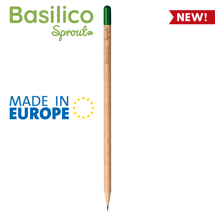 Matite sprout BASILICO Matite sprout BASILICO personalizzate