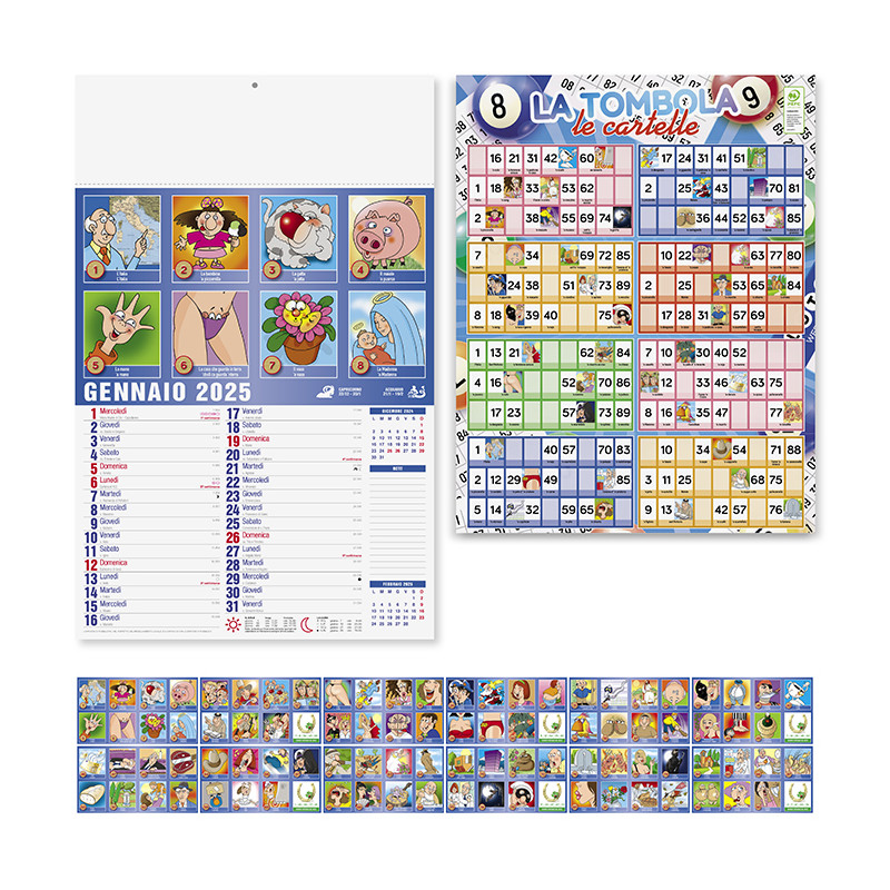 Calendari illustrati CABALA