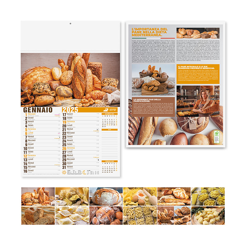 Calendari Illustrati PANE E PASTA